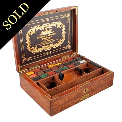 antique artists paint boxes